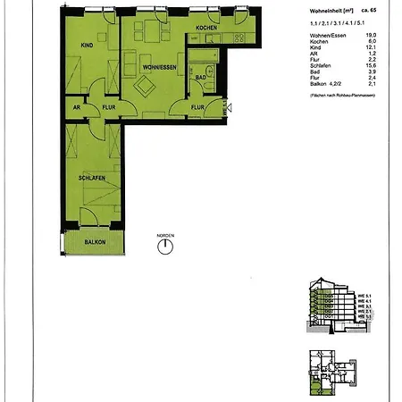 Zentrale 3 Raum Whg Fur Oktoberfest Ds Monachium